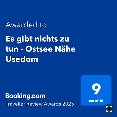 Es Gibt Nichts Zu Tun - Ostsee Naehe Usedom Spantekow المظهر الخارجي الصورة